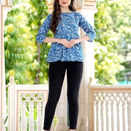 BAIRAJ Floral Print Cotton Top-image-32