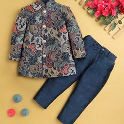 BAESD Boys Jodhpuri Coat with Trousers-image-114