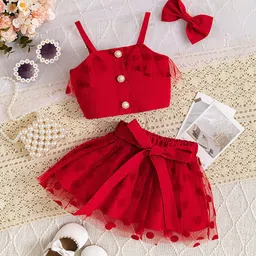 INCLUD Girls Top with Skirt-picture-49