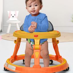 Luv Lap Starshine Elegant 360 Degree Foldable Activity Baby Walker With 3 Level Height Adjustment- Yellow image 5