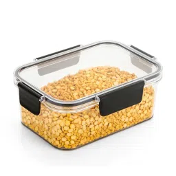HAZEL Transparent Plastic Airtight Leak proof Microwave Safe Container 1.2 L image 1