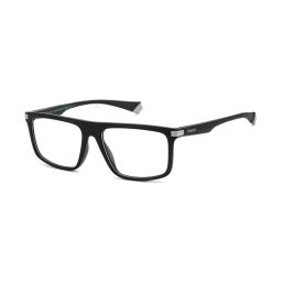 Polaroid Black Rectangular Eye Frames for Men image 1