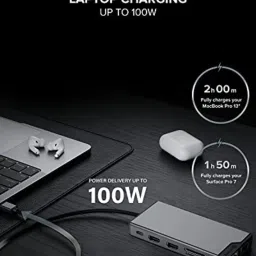 Alogic USB-C 12-in-1 Mini Dock MV2 (Black) image 4