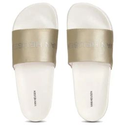 Van Heusen Women's Khaki Slides-image-56