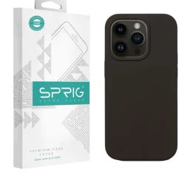 Sprig Liquid Silicone Back Cover for APPLE iPhone 14 Pro (Grey)-image-53