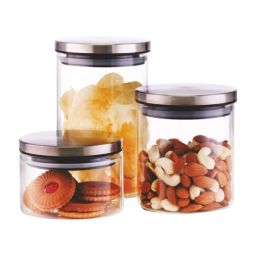borosil Borosil¿Transparent Glass Jar & Container (600ml) image 1