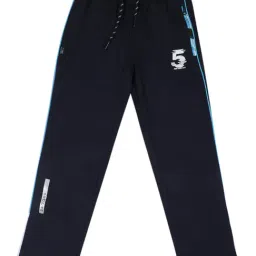 Monte Carlo Boys Navy Solid Trackpants-picture-10