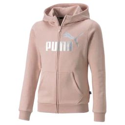 Essentials+ Logo Full-Zip Hoodie Youth Regular Fit-image-46