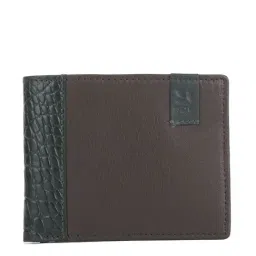 Woodland Brown Casual Leather Bi-Fold Wallet for Men-34