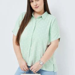 Nexus by Lifestyle Green Printed Shirt-image-43