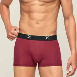 XYXX Maroon Regular Fit Trunks-image-67