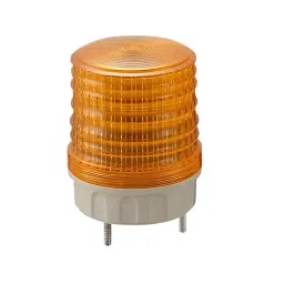 Qlight LED Steady/Flashing Signal Light AC 220 V Amber, S100L-220-A-44