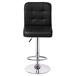 Da URBAN Black Cadbury Adjustable Bar Stool Chair-34
