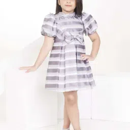 Peppermint Kids Purple Polyester Regular Fit 1 Dress-picture-26