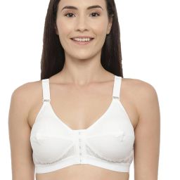 BLOSSOM White Full Coverage Front Open Bra image 1