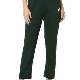 Smarty Pants Dark Green Printed Lounge Pants-picture-47