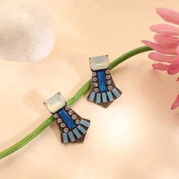 SOHI Stone Drop Earrings For Women-image-90
