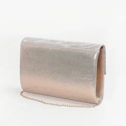 Code by Lifestyle Gold Embellished Envelope Clutch image 2
