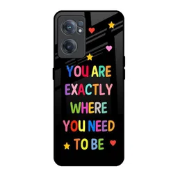 QRIOH Typography Printed OnePlus Nord CE 2 Back Case Mobile Accessories-image-24