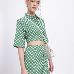glitchez Checked Regular Fit Co-Ords-picture-0