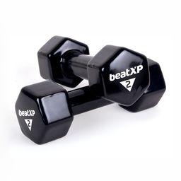 HackerX 2 Pieces Fixed Weight Dumbbells - 2 kg Each-13