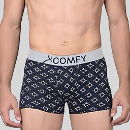 AMUL COMFY Pack Of 2 Printed Breathable Trunks-ACM101BTRNK-BK-PB-80-PO2 image 2