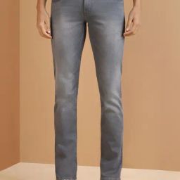 Allen Solly Grey Slim Fit Jeans-image-58