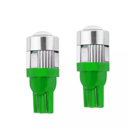 AllExtreme EXT105G Universal T10 LED Parking Light 5 SMD Super Bright Bulb 3W- Green Set of 2-image-66