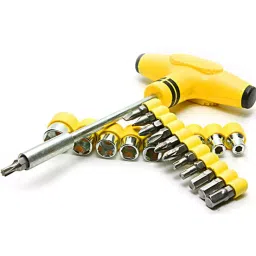 Shopper52 21 Pcs Screwdriver Socket ToolKit 24PCTK-33