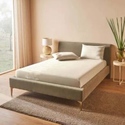 DDecor White Cotton 180 TC King Bedsheet with 2 Pillow Covers-image-1