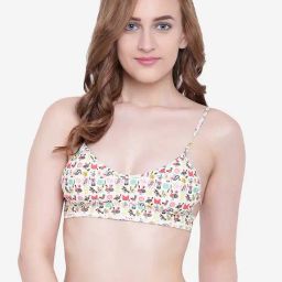 La Intimo Multi-Color Printed Lakeside Bikini Bra-image-68
