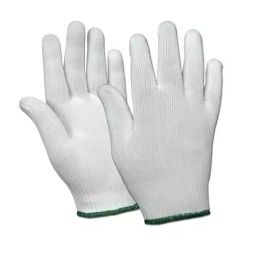 Mastership Nylon Gloves White Color Free Size (Pack of 60 Pair)-image-21