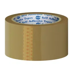 VCR 65 m x 48 mm Biaxially Oriented Polypropylene Self Adhesive Brown Cello Tape, 72 Rolls Per Pack-image-85