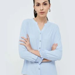 Code by Lifestyle Blue Regular Fit Shirt-picture-38
