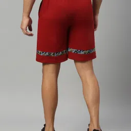 Fitz Red Regular Fit Printed Shorts image 2