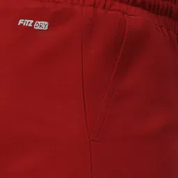 Fitz Red Regular Fit Printed Shorts image 4