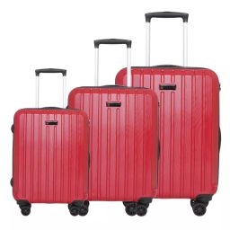 SWISS MILITARY Phantom Small, Medium, Large 55 cm, 65 cm, 75 cm (20 inch, 24 inch, 28 inch) Maroon Trolley Bag (Set of 3)-5
