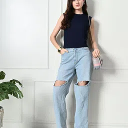 Gladly Women Solid Round Neck  Top-picture-18