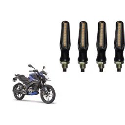 Cartronics Sleek Pencil Type Yellow LED Indicator for Bajaj Pulsar NS 160 (Pack of 4 Pcs)-3