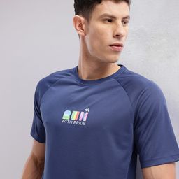 HRX by Hrithik Roshan Men Brand Logo Printed Rapid-Dry Running T-shirt-picture-11
