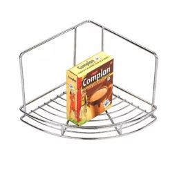 Harrison Corner Basket Single Shelf 225x225x175 mm Stainless Steel, 01180-image-74