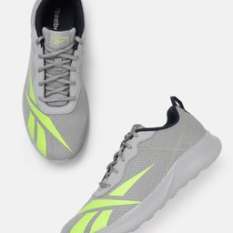 Reebok Men Woven Design Low PP Float Running Shoes with Brand Logo Detail-33