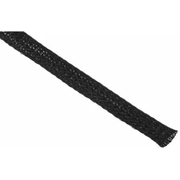 RS PRO Expandable Braided PET Black 10 mm 10 m, 408277-image-20