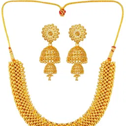 DIVASTRI 1g Micron Gold-Plated Beaded Jewellery Set-image-21
