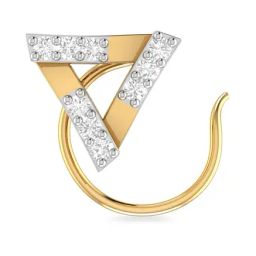 PC Jeweller Baethan 22 kt Gold Nosepin-image-83