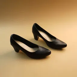 Ozuri Party Block Pumps with Bows-image-19
