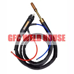NORTH 501D Water Cooled Welding Torch (Straight, Automatic) 3 m, AUT-501-3-7