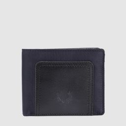 Allen Solly Men Colourblocked Applique Leather Two Fold Wallet-7