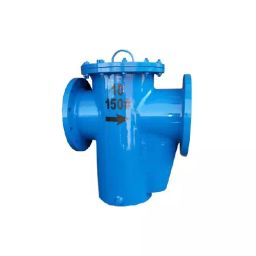 Valson 10 inch, 254 mm Pot Type Strainer With SS Mesh Flanged Blue-image-7