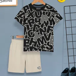 HELLCAT Boys Printed T-shirt with Shorts-image-78